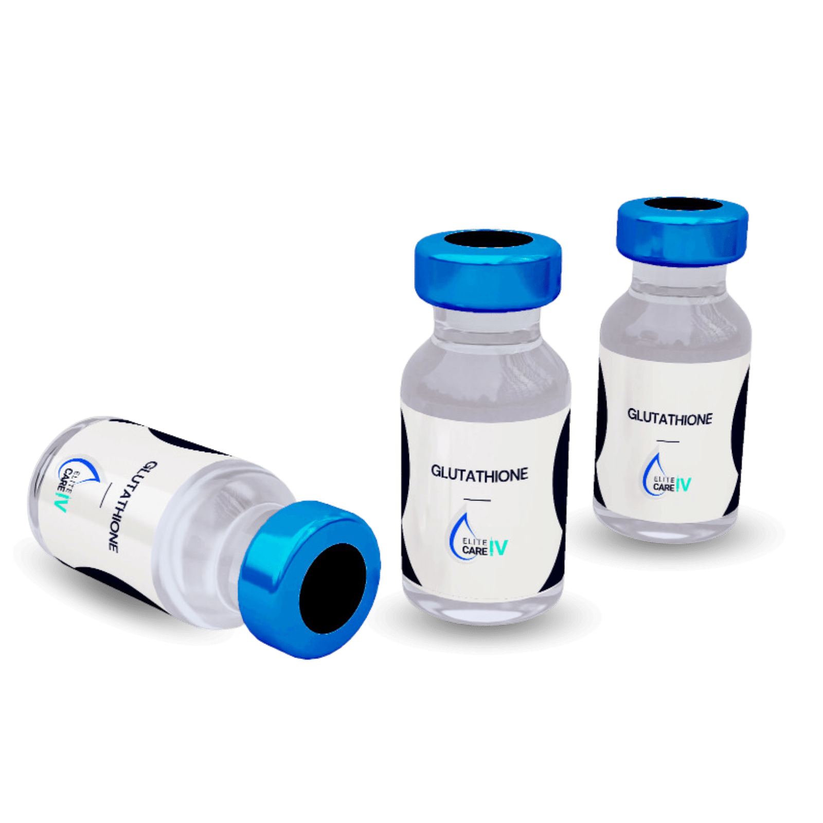 Glutathione vials by Elite Care IV